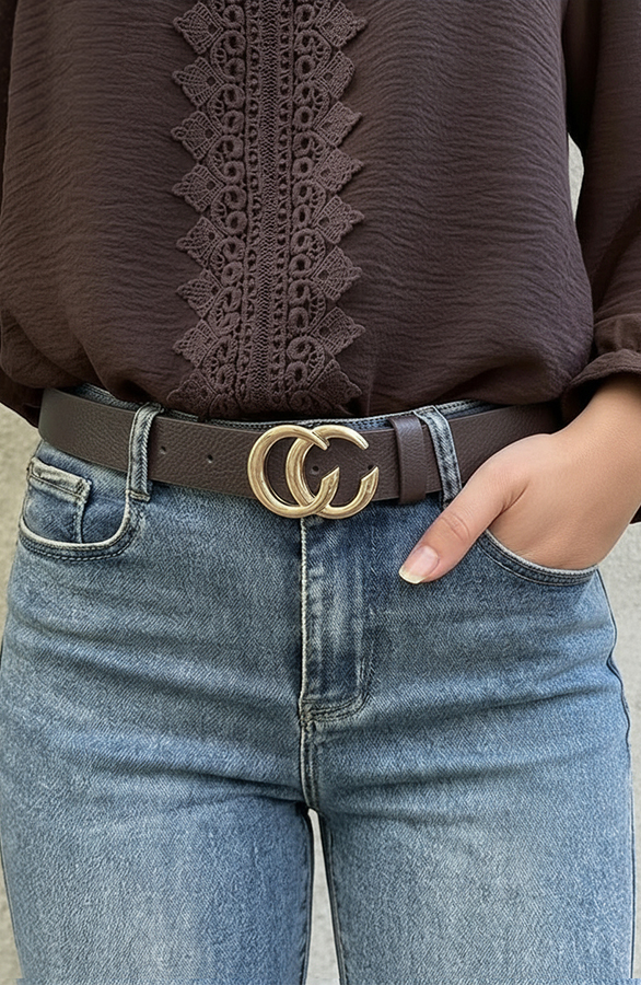 Fashion Riem Choco Goud